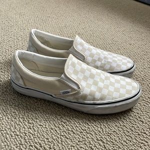 M 8.5 Vans Classic Slip-on Checkerboard